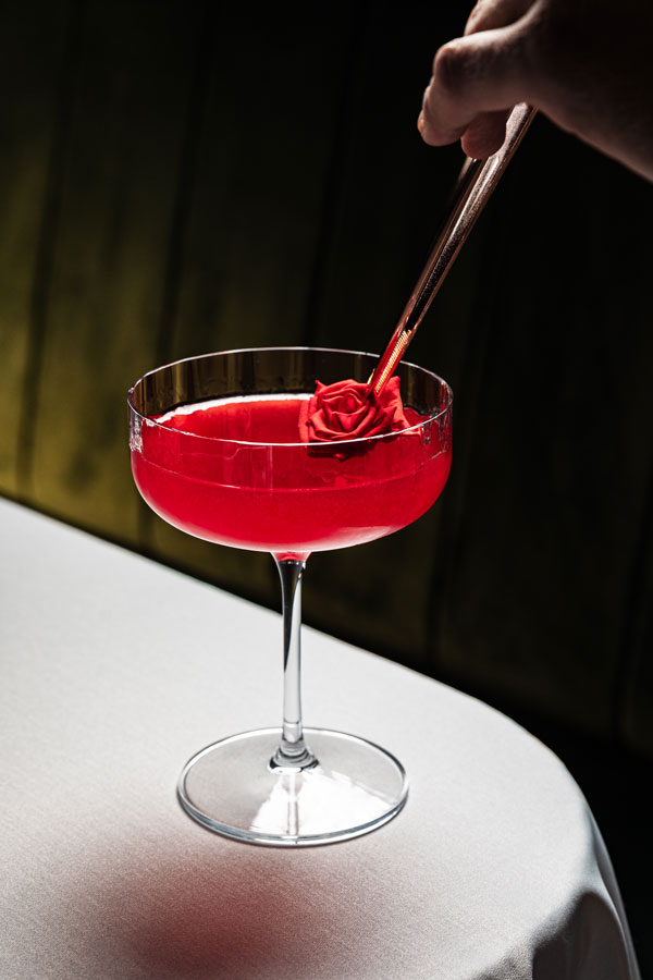 Kelly Restaurace - Hrad Hněvín - cocktail